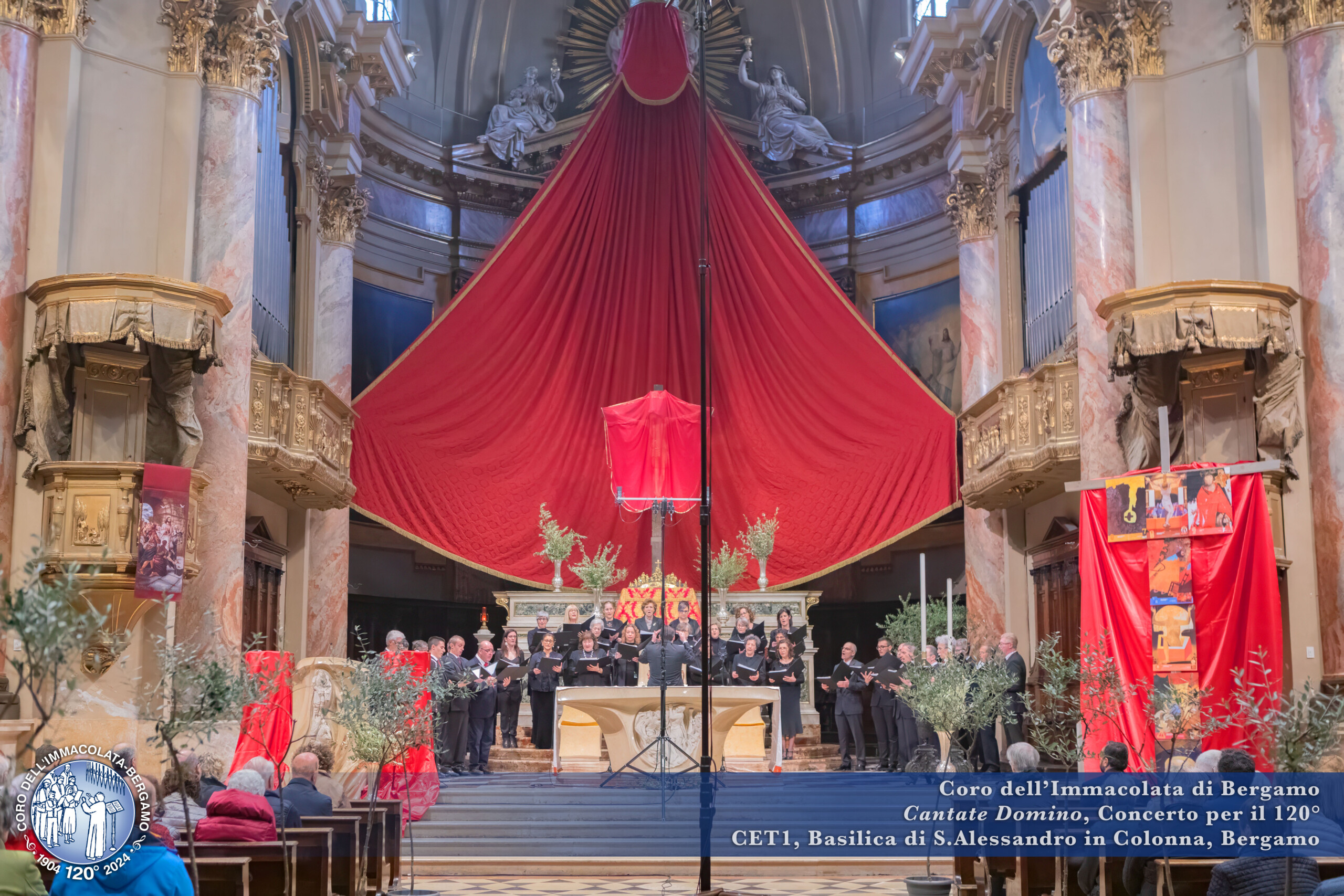 Cantate Domino - Coro dell'Immacolata di Bergamo - Basilica di Sant'Alessandro in Colonna, Bergamo