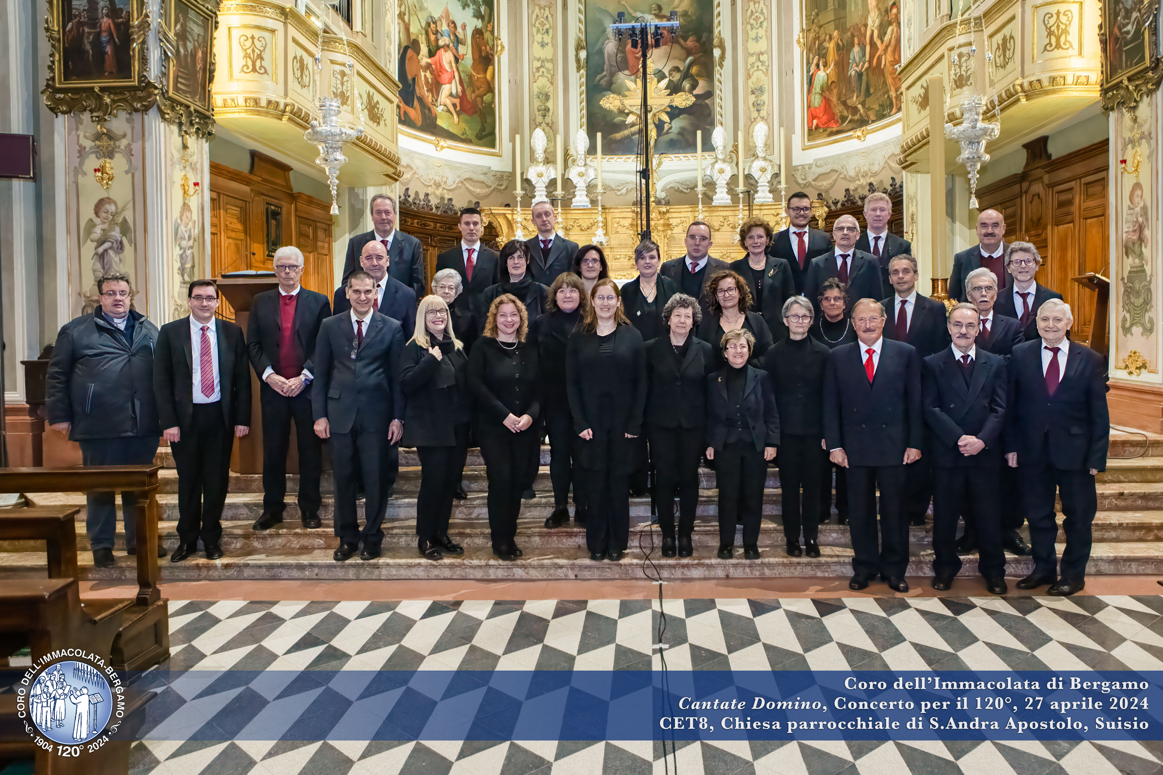 Coro dell'Immacolata di Bergamo - I concerti del 120° - Parrocchia di S.Andrea Apostolo, Suisio